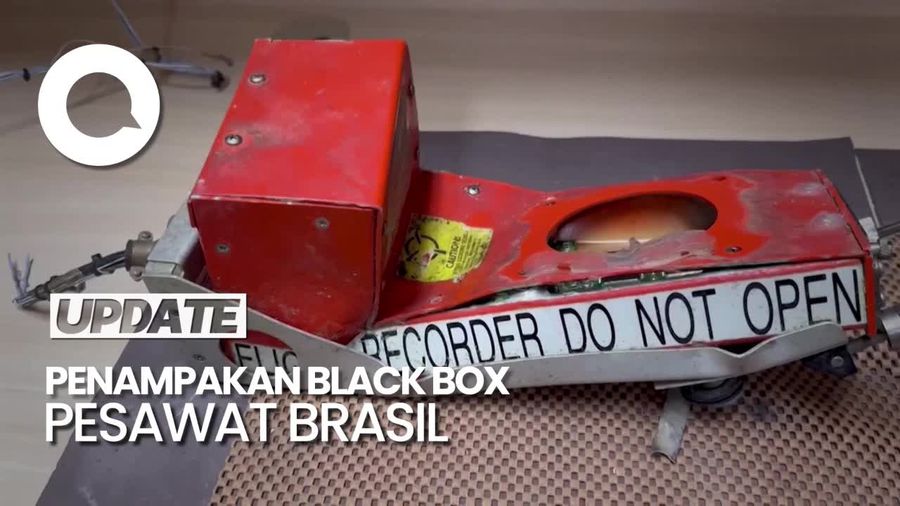 Black Box Pesawat Jatuh di Brasil yang Tewaskan 62 Orang Ditemukan