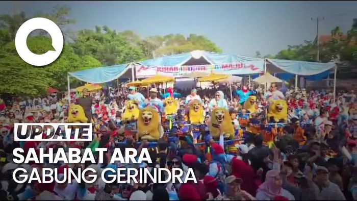 Ribuan Sahabat Ara Subang Ikut Gabung Gerindra