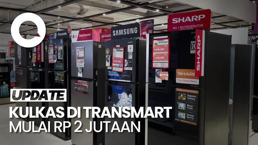 Diskon Besar! Kulkas 2 Pintu di Transmart Full Day Sale Mulai Rp 2 Jutaan