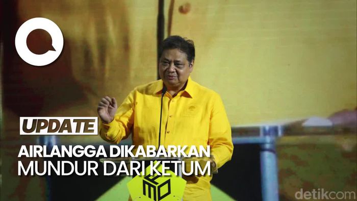 Golkar Bicara Kabar Airlangga Mundur dari Ketum