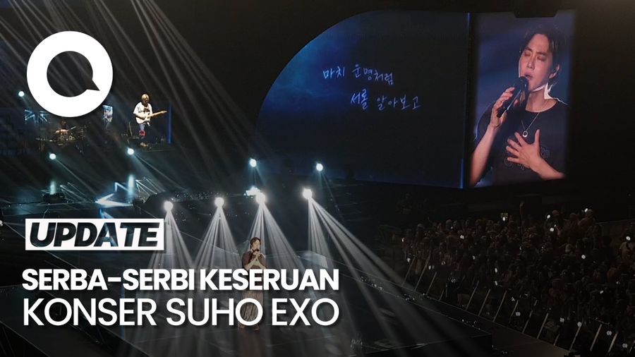 Keseruan Konser SUHO, Mulai Bawakan Lagu Medley EXO - Made In You