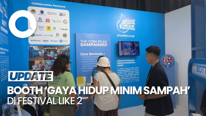 Le Minerale Sulap Botol Plastiknya Jadi Sepatu Kece di Festival LIKE 2