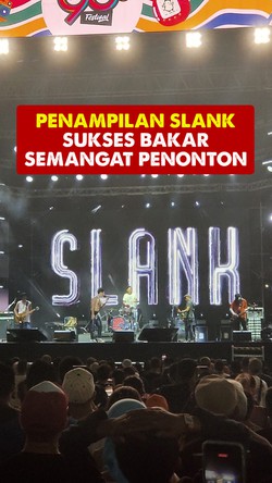 Momen Kaka Slank Turun Panggung Nyanyi Bareng Penonton The 90s Festival