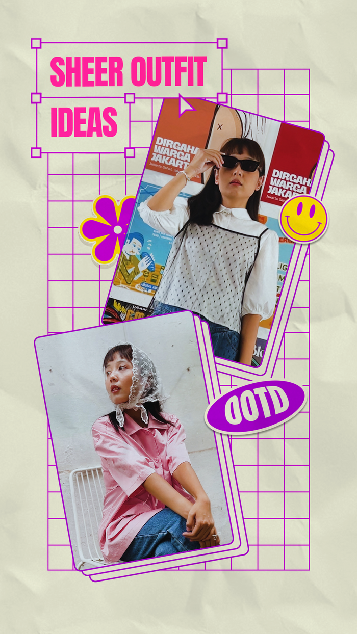Styling Sheer Outfit, Cocok untuk Cuaca di Indonesia
