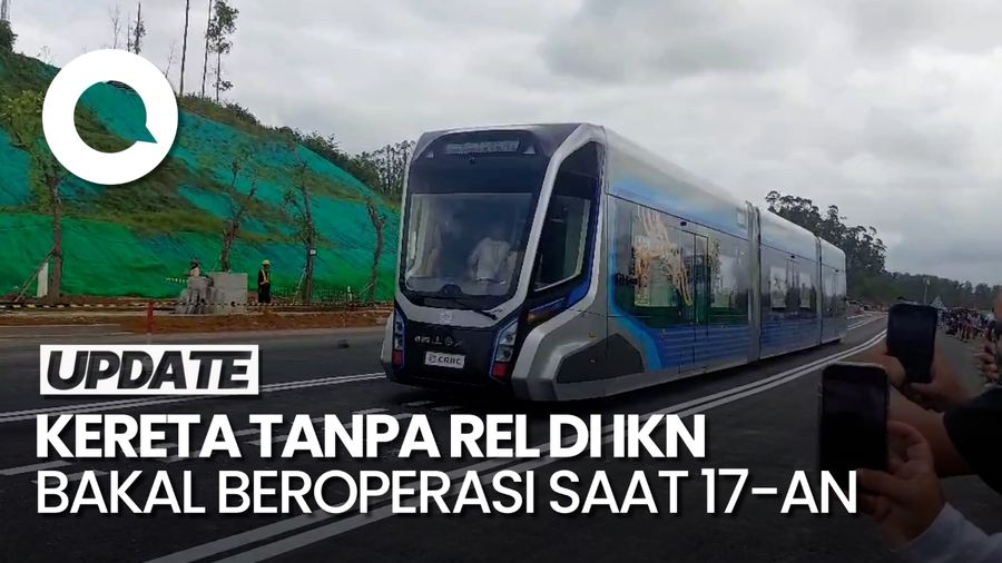 Yang Perlu Kamu Tahu soal Kereta Tanpa Rel di IKN