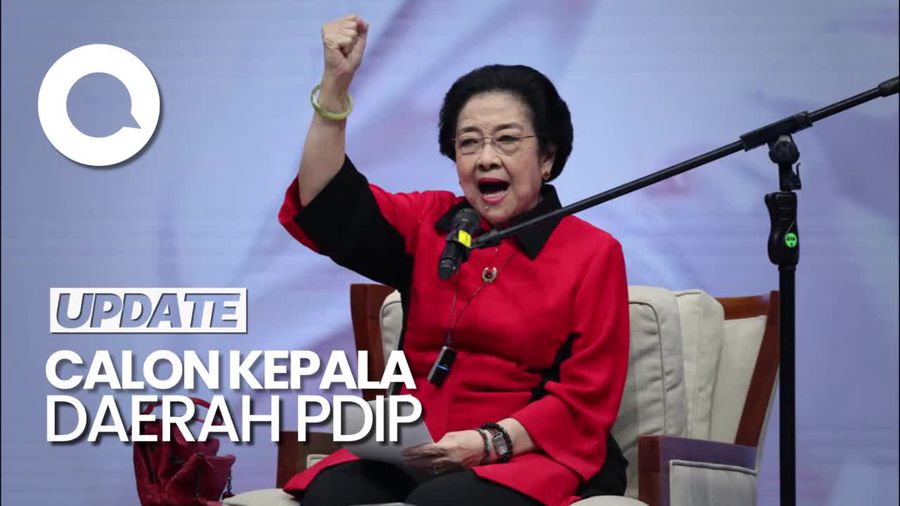 Megawati Umumkan Calon Kepala Daerah PDIP Pada 14 Agustus
