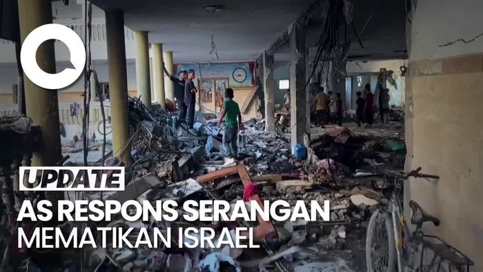 Respons AS soal Serangan Israel di Gaza Tewaskan Sekitar 100 Orang