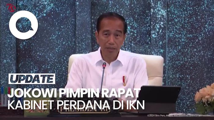 Jokowi Buka Sidang Kabinet: Tak Semua Negara Mampu Bangun Ibu Kota dari Nol