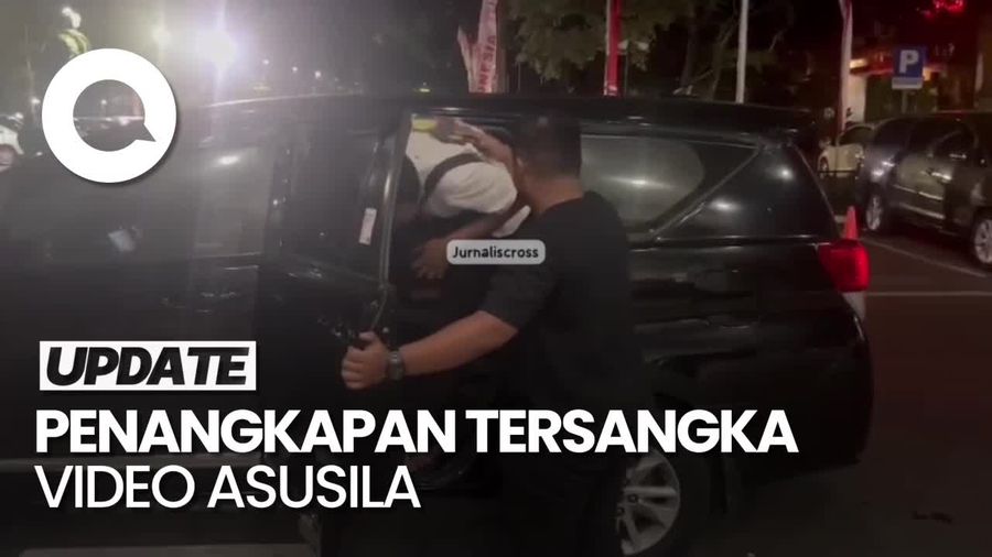 Momen Eks Pacar AD yang Rekam-Sebar Video Asusila Diciduk