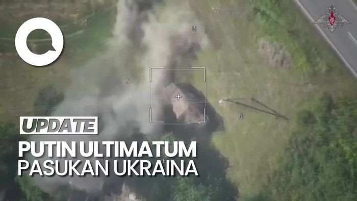 Ancang-ancang Putin Balas Serangan Ukraina di Kursk