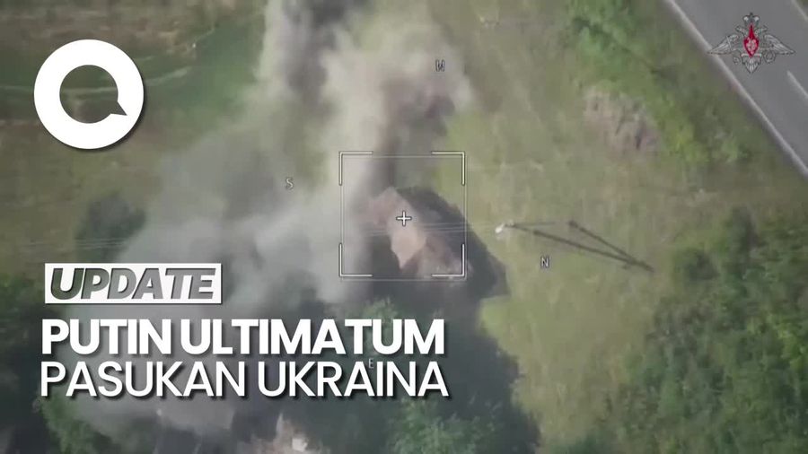 Ancang-ancang Putin Balas Serangan Ukraina di Kursk