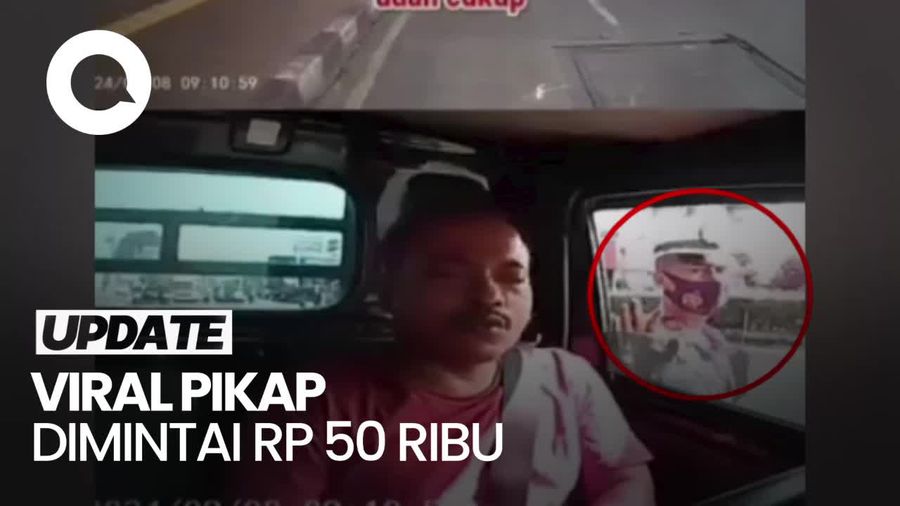 Viral Polisi Minta Rp 50 Ribu ke Pikap yang Langgar Putar Balik