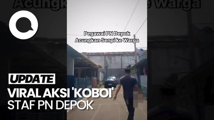 Penjelasan PN Depok soal Viral Staf Panitera Todong Pistol ke Warga