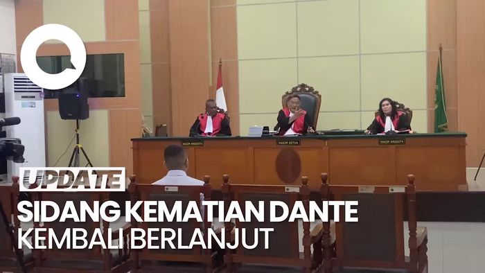 Angger Dimas Hadiri Sidang Lanjutan Kasus Kematian Dante