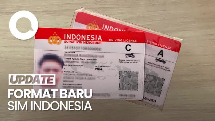 SIM Indonesia Model Baru Bisa Dipakai di Luar Negeri