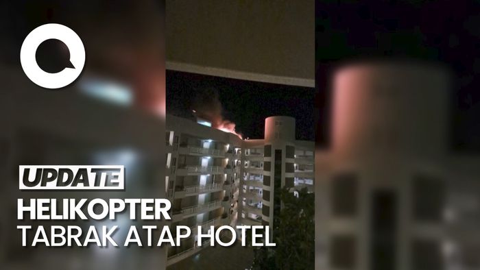 Helikopter Tabrak Atap Hotel di Australia, Pilot Tewas