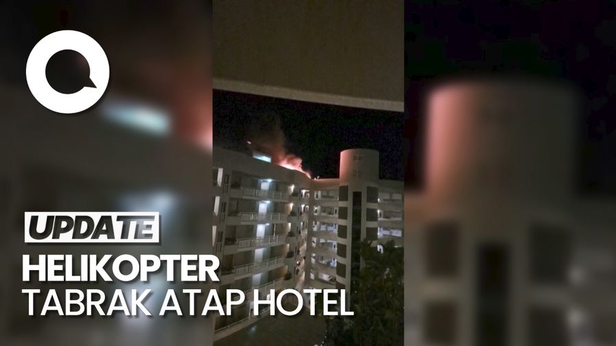 Helikopter Tabrak Atap Hotel di Australia, Pilot Tewas