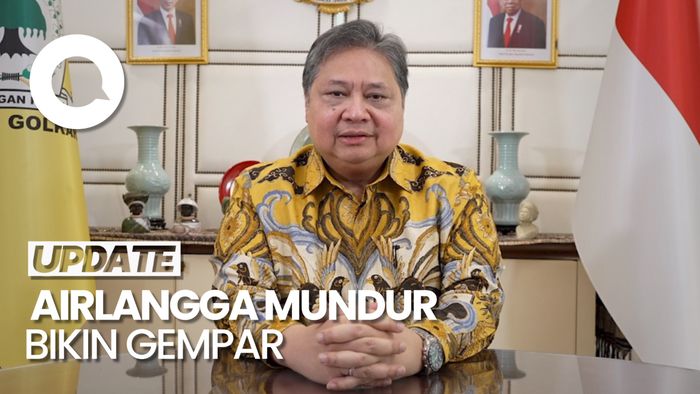 Kagetnya Partai Golkar Saat Airlangga Mundur dari Ketum