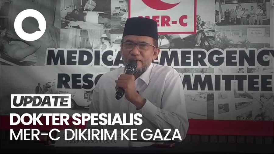 MER-C Kirim Dokter Spesialis-Relawan ke RS Indonesia di Gaza Utara