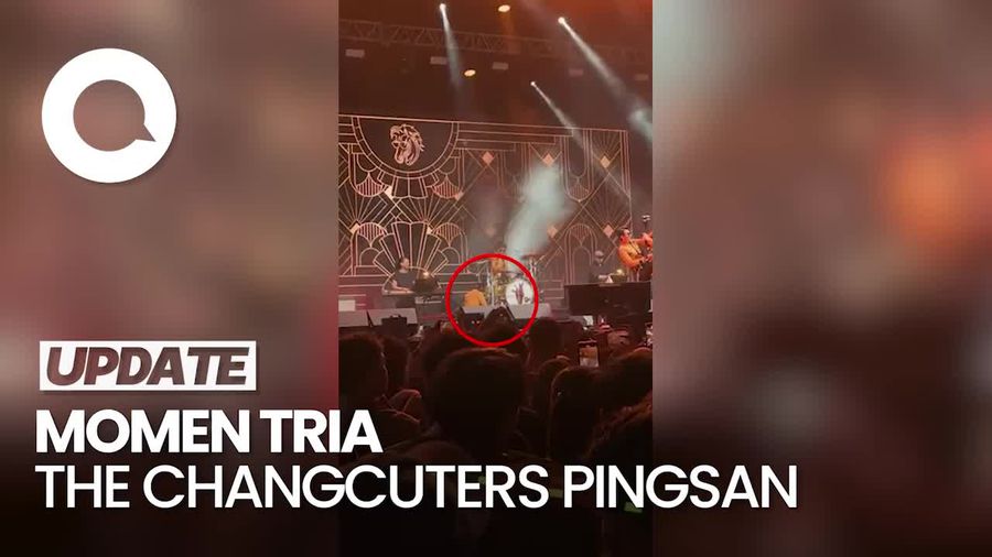 Kala Tria The Changcuters Ambruk dan Hentikan Penampilan di Panggung The Sound Project