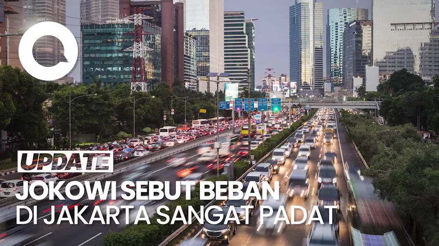 Rapat di IKN, Jokowi: Beban di Jakarta Sudah Sangat Padat Sekali