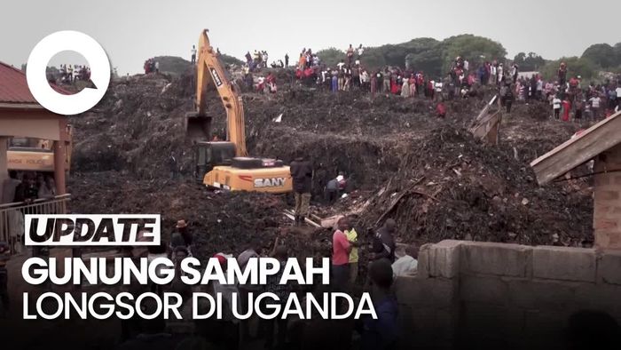 Gunung Sampah di Uganda Longsor, 8 Orang Tewas