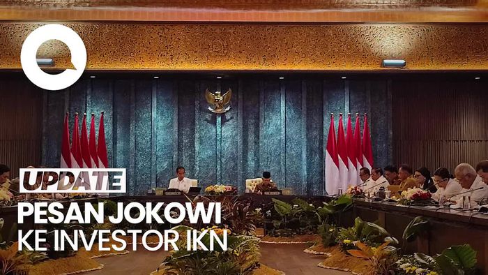 Jokowi ke Investor Jelang Sidang Kabinet di IKN: Pemerintah Sudah Memulai