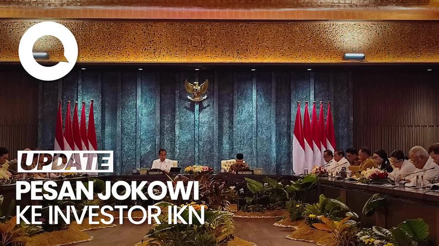 Jokowi ke Investor Jelang Sidang Kabinet di IKN: Pemerintah Sudah Memulai