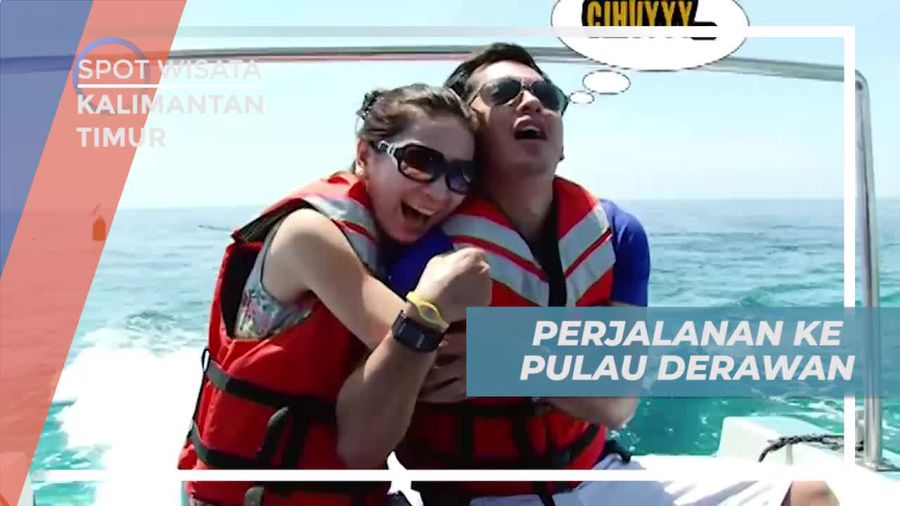 Berperahu Membelah Laut Biru Menuju Pulau Derawan Kalimantan Timur 