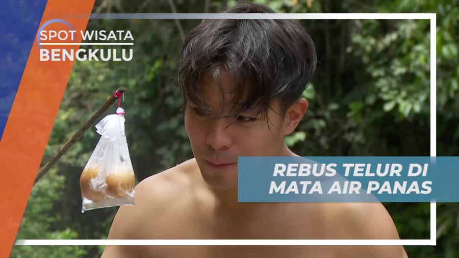Sensasi Seru Merebus Telur di Mata Air Panas Bengkulu 