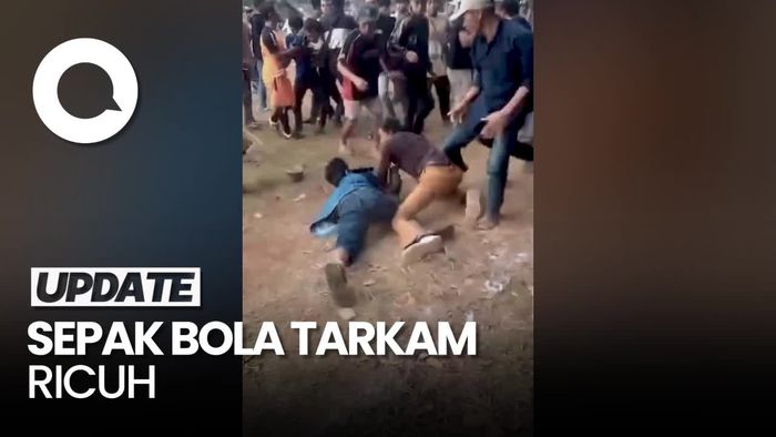 Ricuh Suporter Sepak Bola Tarkam di Cianjur, 1 Orang Luka Bacok