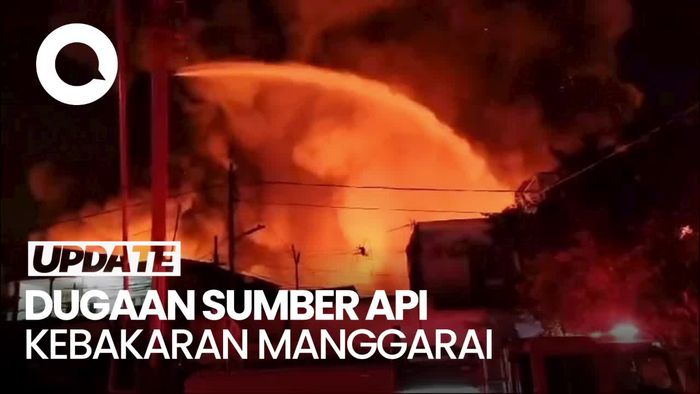 Dugaan Awal Kebakaran Manggarai Akibat Charger Ponsel