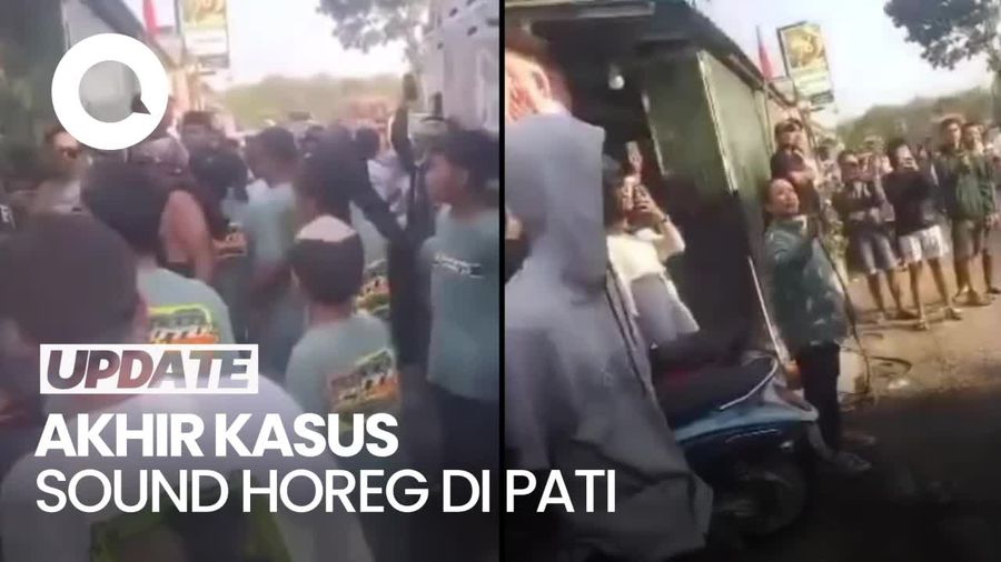 Kasus Emak-emak Nyaris Dihajar Rombongan Sound Horeg Berujung Damai