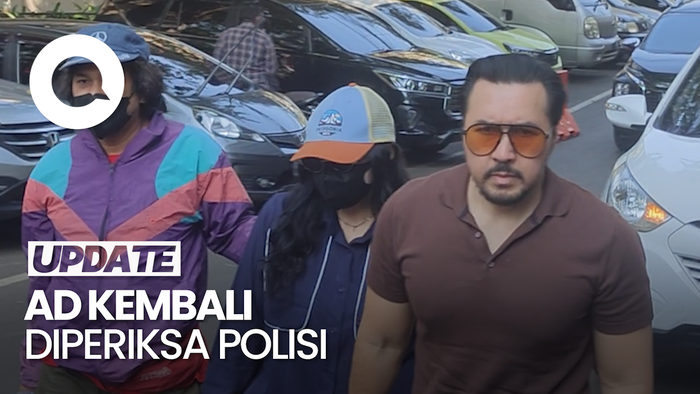 AD Kembali Jalani BAP Tambahan soal Kasus Video Syur
