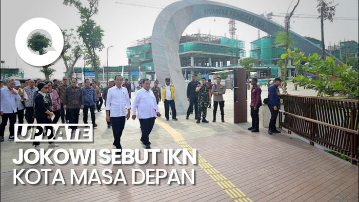 Jokowi: IKN Konsepnya Forest City, Kota Hutan Bukan Kota Beton