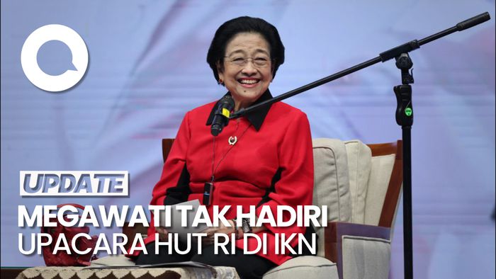 PDIP Pastikan Megawati Tak Hadiri HUT Ke-79 RI di IKN