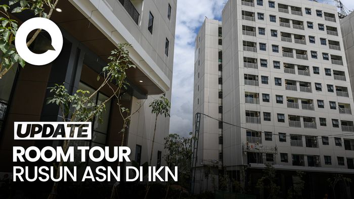Penampakan Rusun ASN di IKN