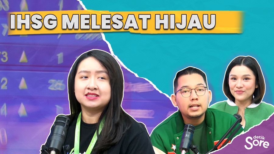 IHSG Melesat Hijau 
