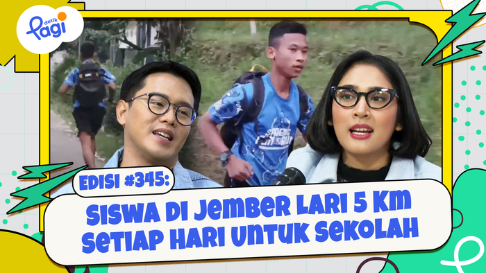Siswa di Jember Lari 5 Km Setiap Hari Untuk Sekolah