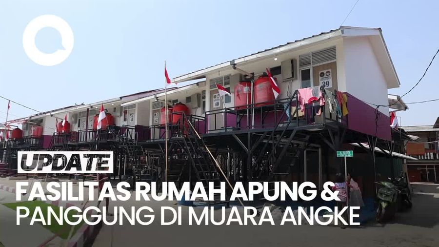 Melihat 200 Rumah Apung-Panggung Muara Angke, Solusi Agar Warga Tak Kebanjiran