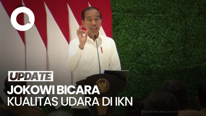 Jokowi Pamer Air Quality Index IKN Hanya 6, Kota-kota di Jawa Semua 100