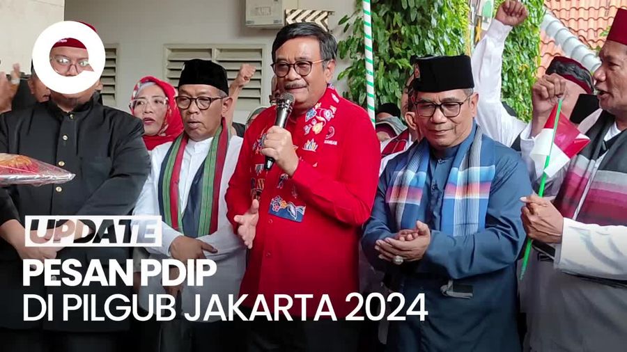 PDIP Ajak Parpol Lain Bersatu Agar Pilgub Jakarta Tak Ada Kotak Kosong