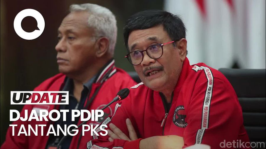 Djarot PDIP Tantang PKS: Berani Nggak Usung Pak Ahok di Jakarta?