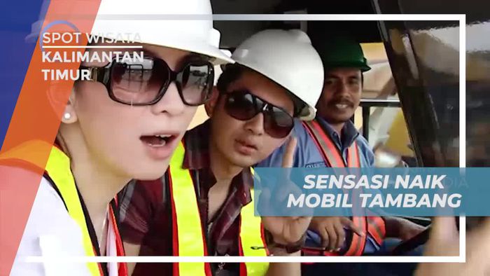 Merasakan Sensasi Naik Mobil Tambang di Kalimantan Timur 