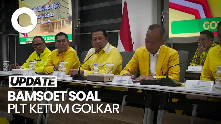 Tiba di DPP Golkar, Bamsoet: Plt-nya Agus Gumiwang Mudah-mudahan