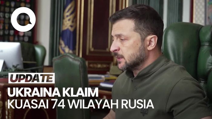Klaim Zelensky Sebut Ukraina Sudah Kuasai 74 Permukiman Rusia