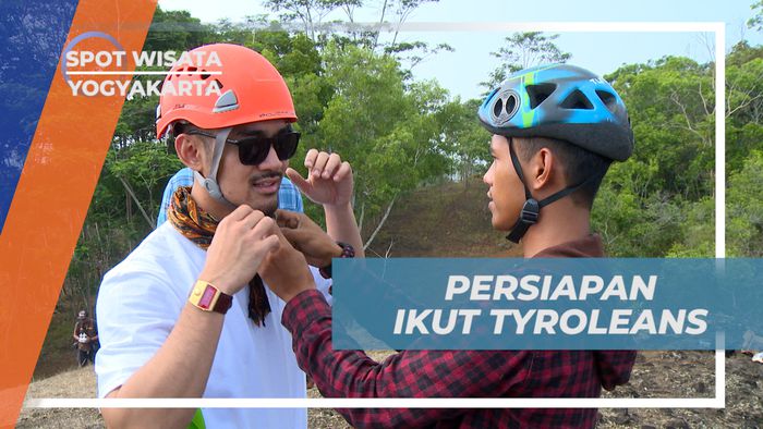 Persiapan Sebelum Mengasah Nyali Mencoba Kegiatan Ekstrem Tyroleans, Yogyakarta