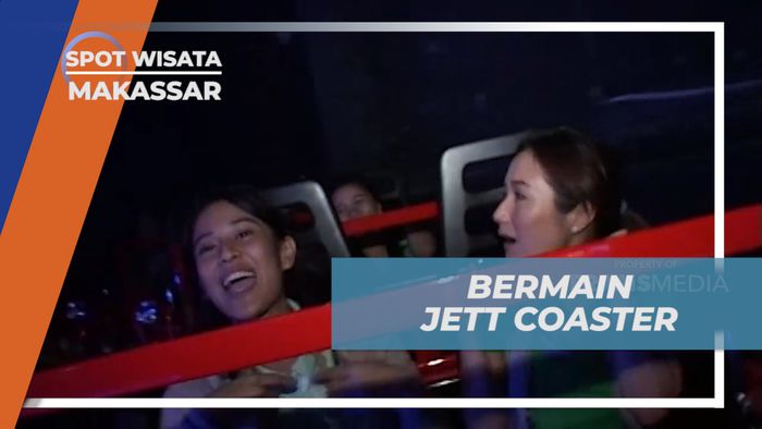 Menguji Adrenalin Bermain Wahana Jet Coaster di Trans Studio Makassar