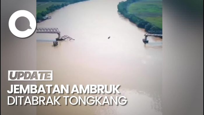 Data Korban Hilang-Luka Akibat Jembatan di Muba yang Ambruk Ditabrak Tongkang