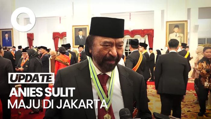 Surya Paloh Sebut Anies Sulit Maju di Pilgub Jakarta
